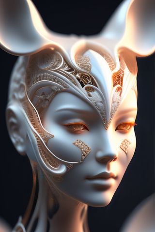 豹头猫头机器外星人形象设计