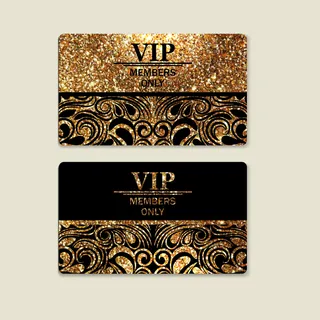 商场宾馆健身中心酒店尊贵会员卡