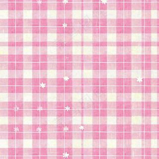 格子可爱图案纹理背景，布料