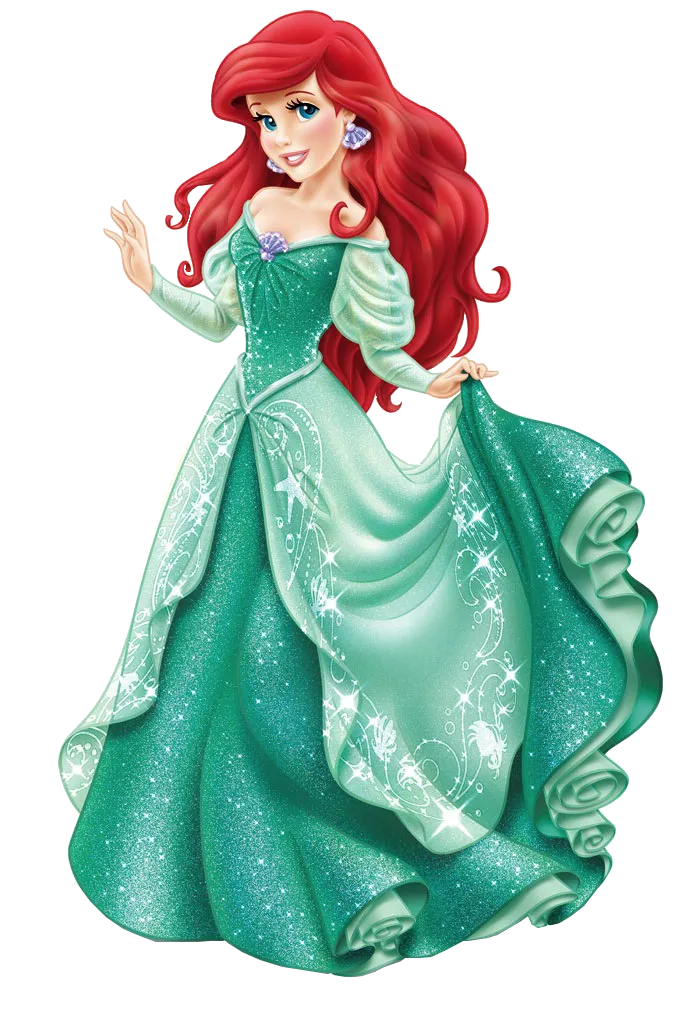 卡通人物迪士尼公主系列免抠贴图白雪公主睡美人灰姑娘PNG素材