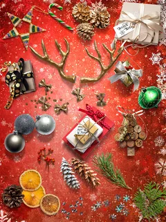 圣诞节装饰海报