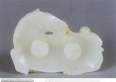 中华传统工艺-白色玉马 中华传统工艺-白色玉马