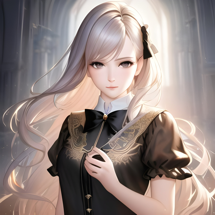 英气少女cg风手机壁纸