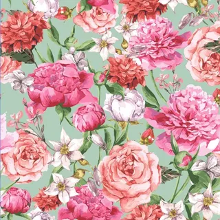 水墨鲜花ai源文件素材模板