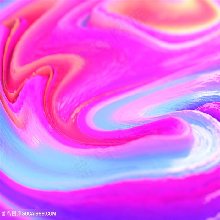 炫彩抽象熔岩液态背景高清图片