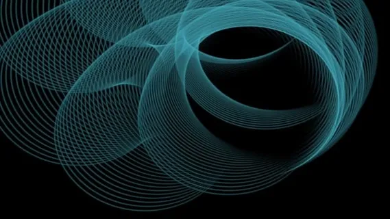 动画片, 戒指, 界, 线路, 抽象的, 多彩多姿的