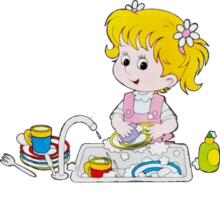 刷碗干家务