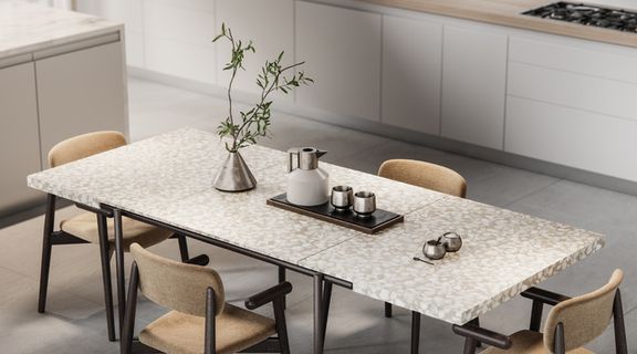 现代简约灰色高级洗手台场景厨房设计