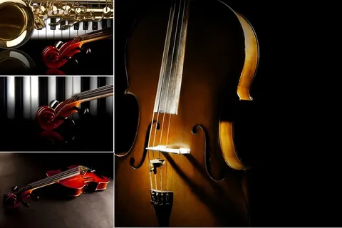西洋乐器艺术写真高清图片 西洋乐器艺术写真高清图片