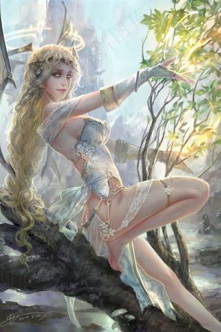 欧美美女科幻画动漫图片