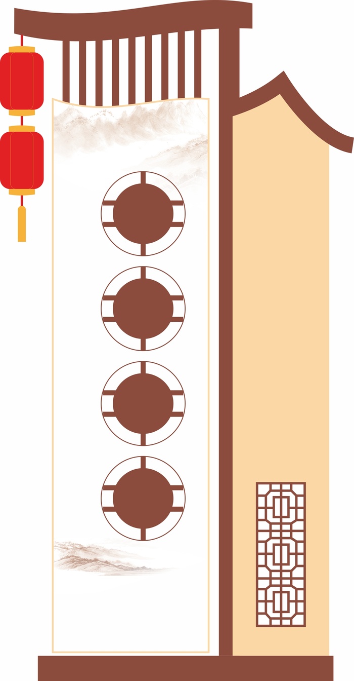 乡村振兴导视牌cdr矢量模版下载