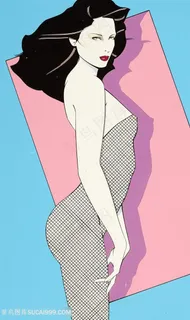 帕特里克安吉尔唯美性感女士插画