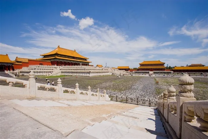 故宫太和殿北京风光美图素材