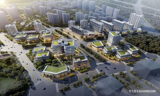 产业园效果图 产业园效果图