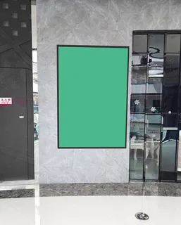 商场室内场景海报样机 商场室内场景海报样机