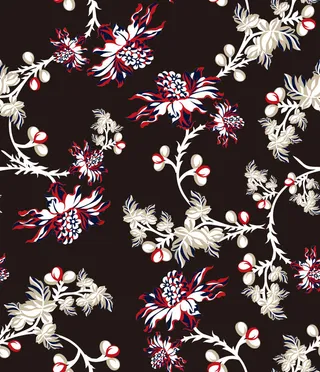 花卉唯美手绘花朵面料纹理手机壳布料面料印花服装矢量图案素材