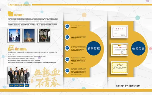 企业文化展板