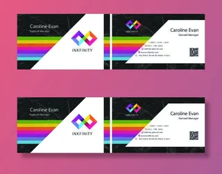 精美国外名片设计模板矢量素材