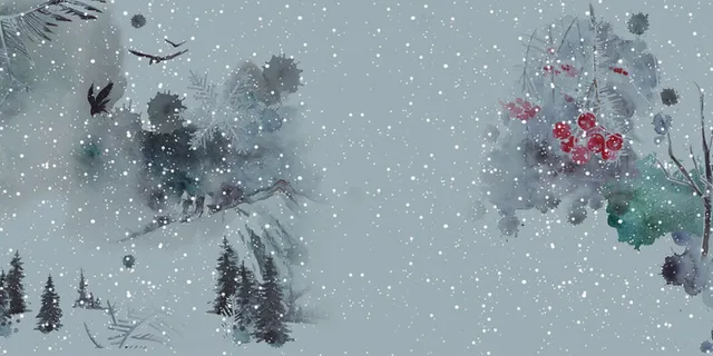 中国风传统水墨古风古典展板边框工笔画PS海报背景平面设计素材