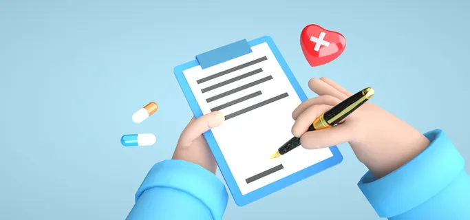 c4d医疗笔记本办公场景