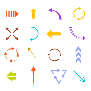 彩色箭头合集2
