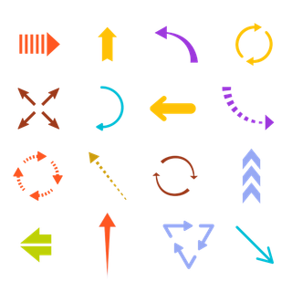 彩色箭头合集2
