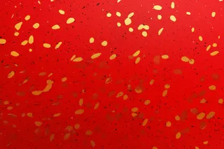 红色金点墨点喜庆节日背景