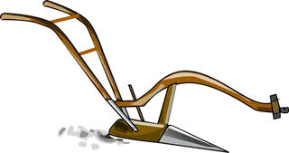 现代农业耕地犁