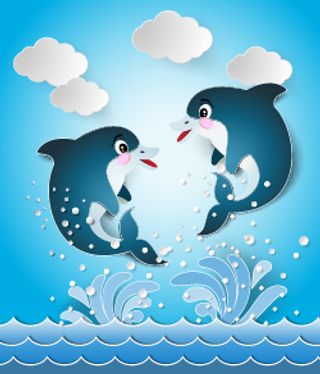 C4d插画 浮雕插画 卡通插画 背景插画