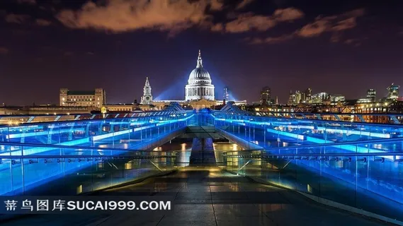 英国伦敦城市景观一角 英国伦敦城市景观一角