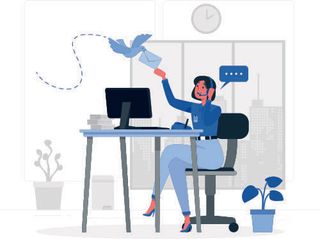 扁平化人物场景办公互联网等距ai矢量设计网页海报UI素材插画