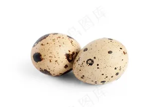鹌鹑蛋特写高清图片