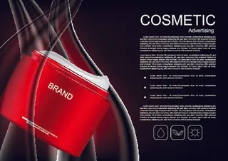 设计化妆品样品素材