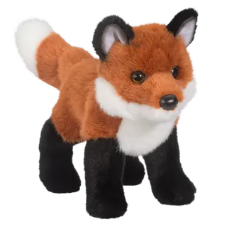毛绒狐狸橘色