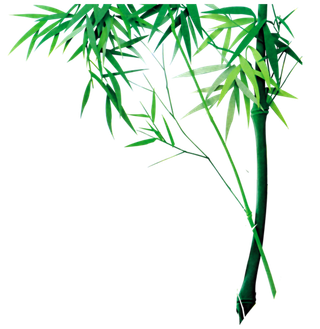 竹子水墨画中国风国画墨水书法竹子画