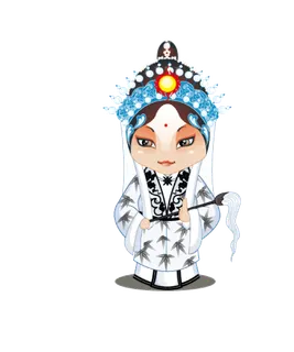 卡通京剧戏剧人物脸谱插画PNG图片 国潮中国风Q版戏剧人物PS素材 卡通京剧戏剧人物脸谱插画PNG图片 国潮中国风Q版戏剧人物PS素材