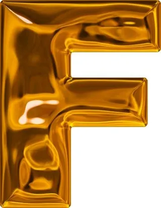 字母F PNG免抠