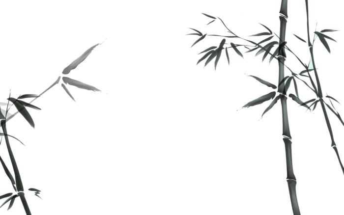 竹子水墨画中国风国画墨水书法竹子画