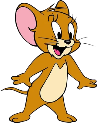 彩色动漫猫和老鼠图片