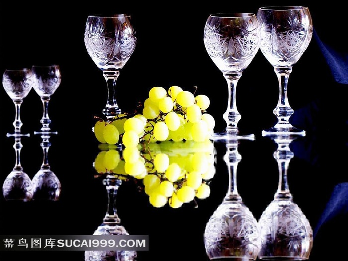 葡萄高清装饰画设计素材