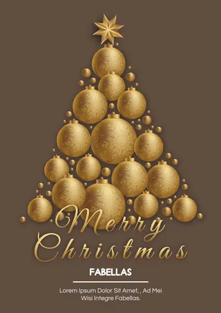 圣诞节圣诞树圣诞老人闪亮装饰电商促销折扣海报