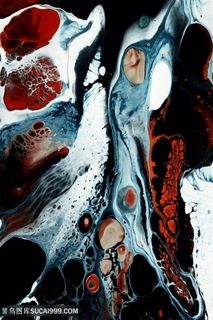 抽象唯美艺术油画