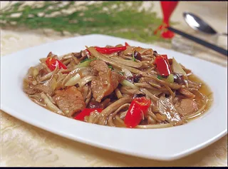 0911CC-139茶树菇炒肉片