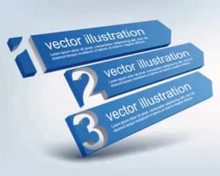 免抠创意数字编号