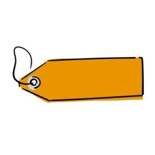 价格标签 PNG免抠