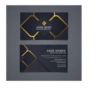 名片模板高档名片公司名片商务名片