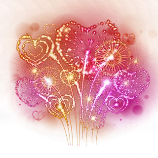 烂漫烟花情人节