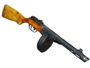 PPSh-41 PNG免抠(300x225)