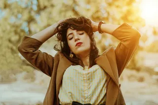 逆光唯美写真图片