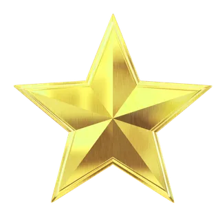 金色五角星
